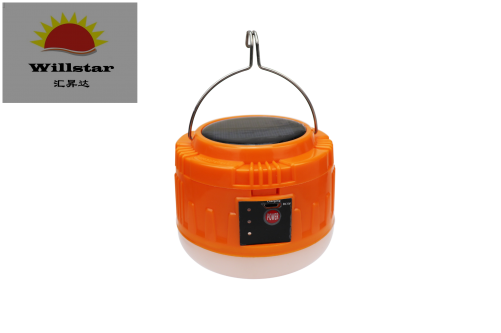 Led solar powered camping lamp XC30A XC50A