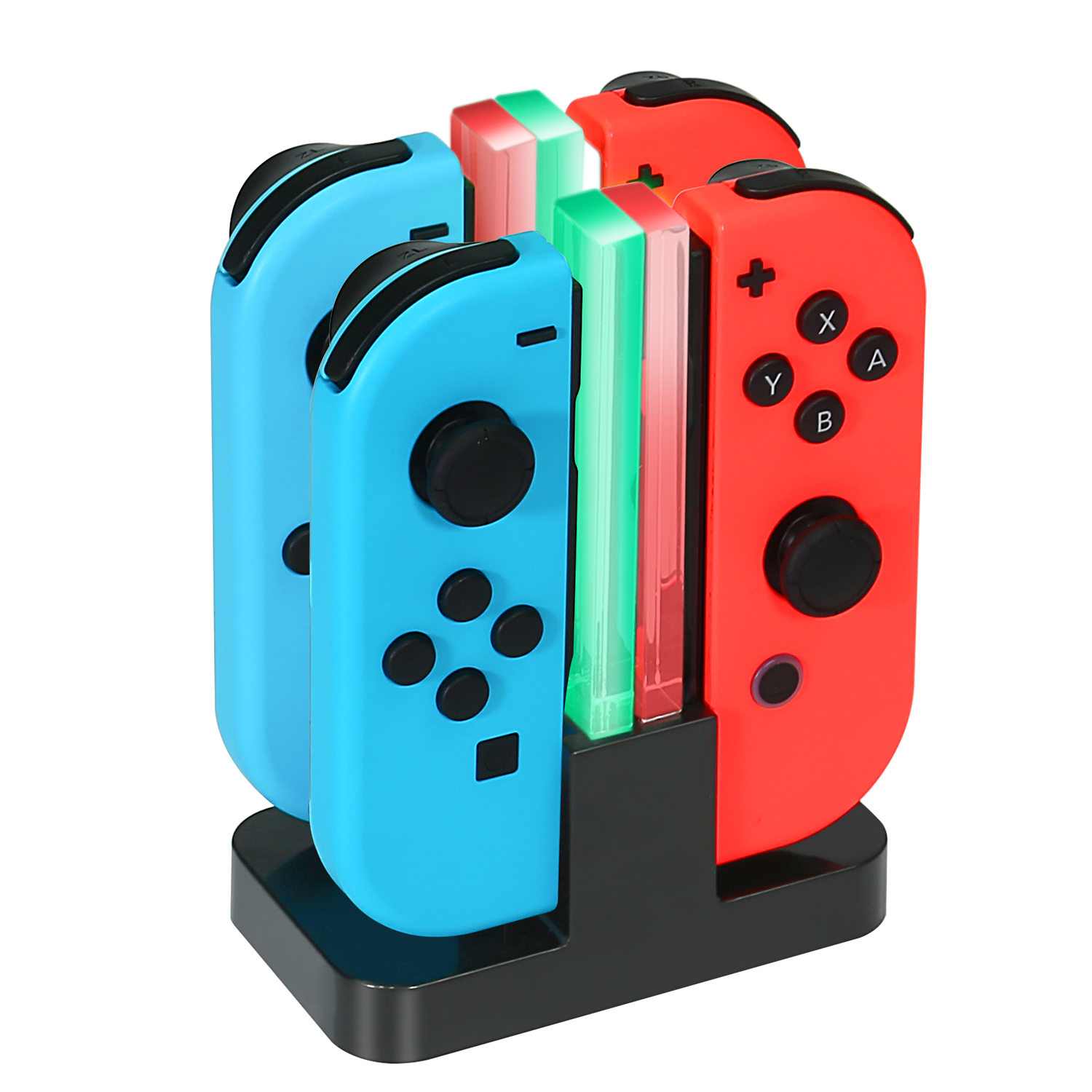 KINGTOP Base de carga para los controladores Joy-Con de Nintendo Switch