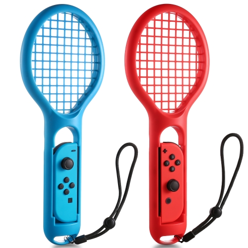 Raqueta de tenis para Nintendo Switch Joy-Con Controller KINGTOP Pack doble Raqueta de tenis para Nintendo Switch Game Mario Tennis Aces