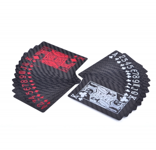 Wholesale 3k carbon fiber poker ,3k carbon fiber playing card,standard 52 card deck