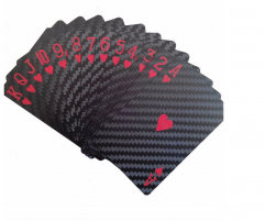 Wholesale 3k carbon fiber poker ,3k carbon fiber playing card,standard 52 card deck
