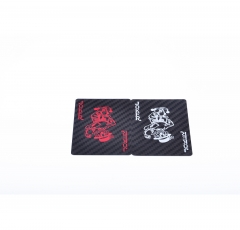 Wholesale 3k carbon fiber poker ,3k carbon fiber playing card,standard 52 card deck