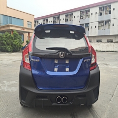 Carbon Fiber Resin PP Rear Bumper Lip for Honda Fit