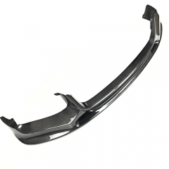 3D Design Style Carbon Fiber Front Bumper Lip for BMW 7 Series