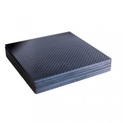 3K Twill Weave Custom Size Carbon Fiber Machining Block