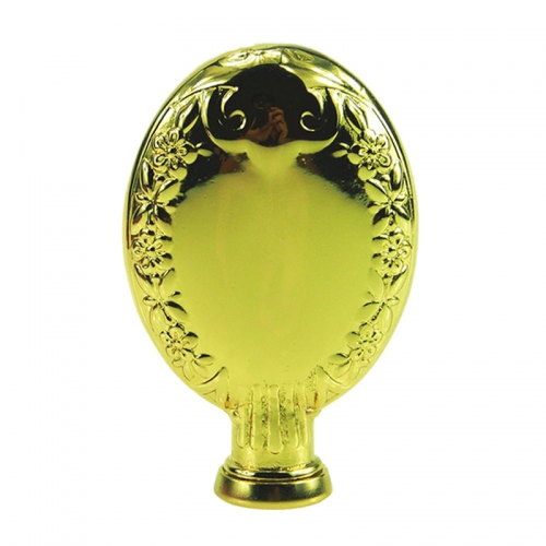 ROCOCO  SNUFF BOTTLE BRASS 18K GOLD PLATED