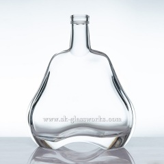 Cork Top 750ml Glass Cognac Bottle