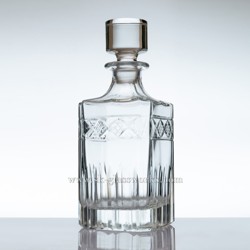 Carafe à Whisky de Cristal Haute Qualité, 550 ml