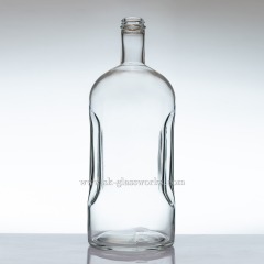 Bouteille en verre vide de 1,75 L