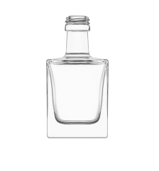 50ml Mini Square Glass Bottle