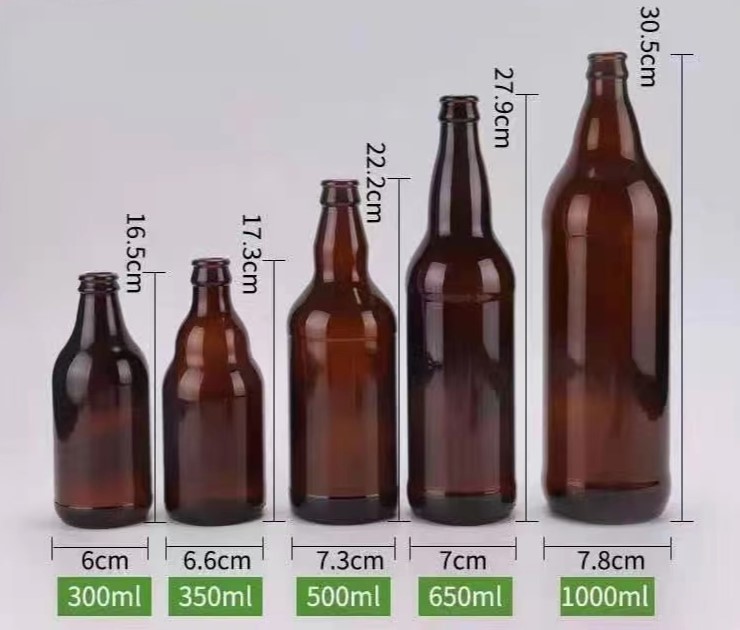 650ml Brown Beer Bottle