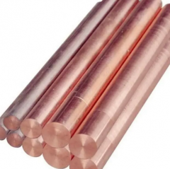 Metal Alloy 99.995% Copper Round Bar Grind Surface
