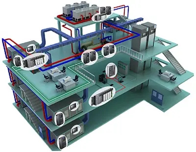 European natural gas pipeline leaks and HAVC system is used for heating in cold winter