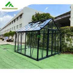 EXTRA STRONG glass greenhouse 8X6FT HX98124