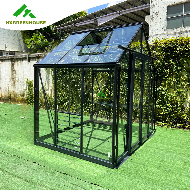 EXTRA STRONG glass greenhouse 16x8FT HX98123