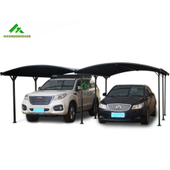 Aluminium rahmen polycarbonat panel doppel-und einzel carport