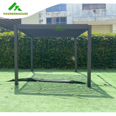 Pérgola bioclimática de aluminio exterior