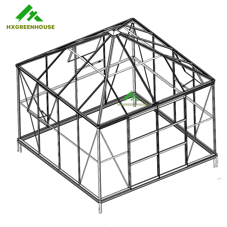 Orangery Gazebo Glass greenhouse HX782929
