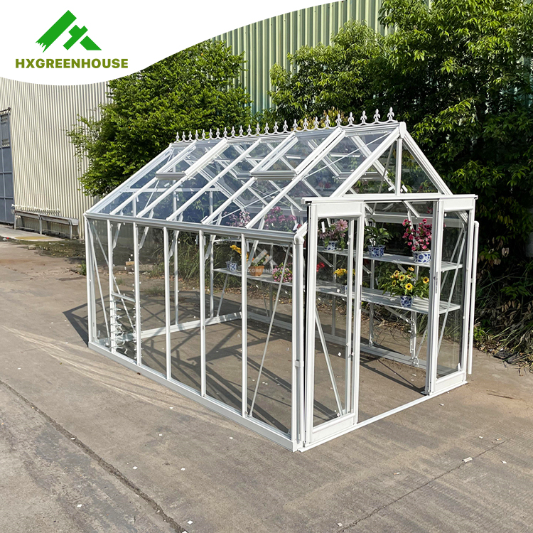 EXTRA STRONG glass greenhouse HX98120 Serise