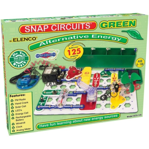 Snap Circuits® Green Alternative Energy (SCG-125) (行貨1年保養)