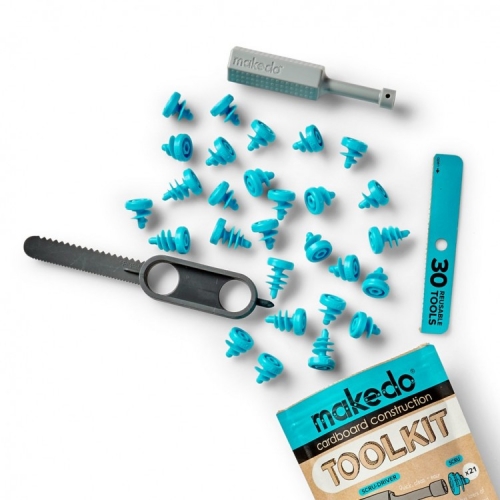 Makedo” Cardboard Construction Tool Kits — Tools and Toys