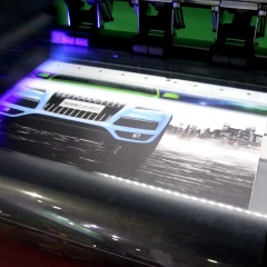 X3S-1.8m-roll to roll UV printer with 4 Rioch G5/G6 heads