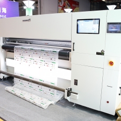 XJ180 1.8m UV roll to roll printer with 6 i3200/G6 heads
