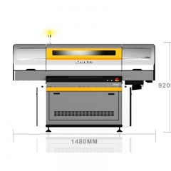 X7151-710*510mm Small Flatbed UV inkjet printer (white&varnish supported)