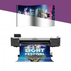 X3S 1.8m UV打印机 装配3个i3200-U喷头高速UV卷对卷