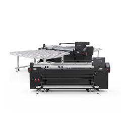 X180 1.8m Hybrid UV Printer with 4 Rioch G5/G6 heads