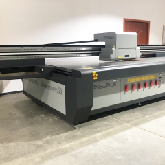 X3220-3.2 * 2.1 m UV LED Flatbed Inkjet Printer (max support 12*industrial head)