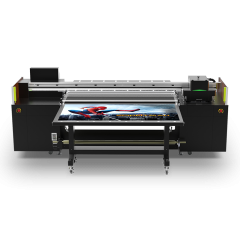 XJ1800 1.8m Hybrid UV Printer with 3-9 Rioch G5/G6 heads