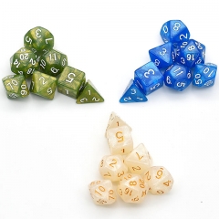 Glitter Dice Series for DND RPG MTG