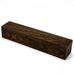 Black Walnut Rectangle Wooden Box