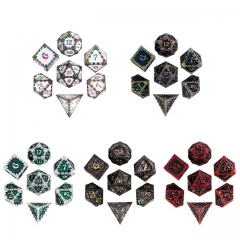 Colorful Metal Dice (City Wall Dragon)