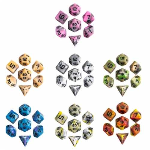 Resin Camouflage Dice Resin Camouflage Dice