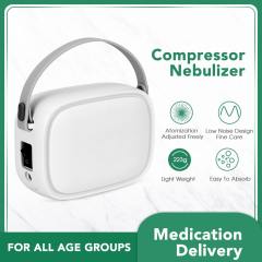 Máquina de nebulizador ultrasónico de aire médico portátil recargable