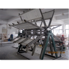 Wood / pvc shutter assembly machine window shutter making machine