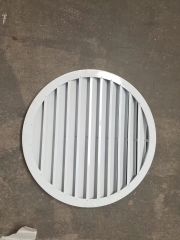 Round Aluminum Fixed Louver Shutters