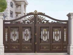 Modern Iron Pipe Fancy Gate Indian House Boundary Wall Automatic Slide Main Gate Designs for Home Wireless Anti Training