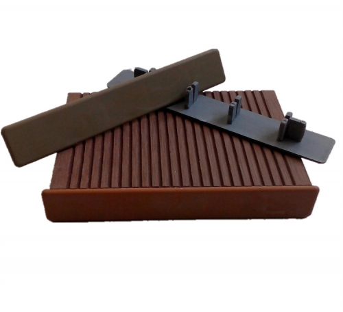 Factory Wholesale Price Wpc Decking End capplug WPC Decking Accessories Hardware Composite Decking Board Wpc With All fittings