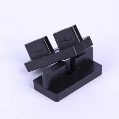 Factory Wholesale Plastic Clips For WPC Decking Accessories Hardware Hidden Fastener System Wpc Decking Plastic Clips