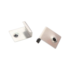 Factory Direct Wholesale Price Hardware Hidden Fastener System Spacer Fixing Wpc Decking With Steel Insert Starter Clip