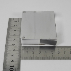 light guide, quartz + metal plastic cover, trapezium, 15mm*50mm*65mm*57mm H57mm, 640nm