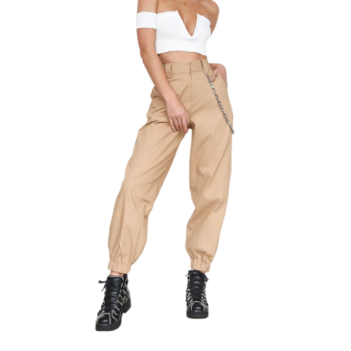 New arrival Fashion Professional Zipper Polyester Women's Cargo Joggers Hiking Pants