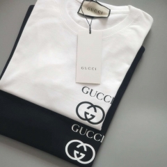グッチ 半袖Ｔシャツ  軽量  カジュアル gucci ティシャツ  お洒落  ペア 人気通販