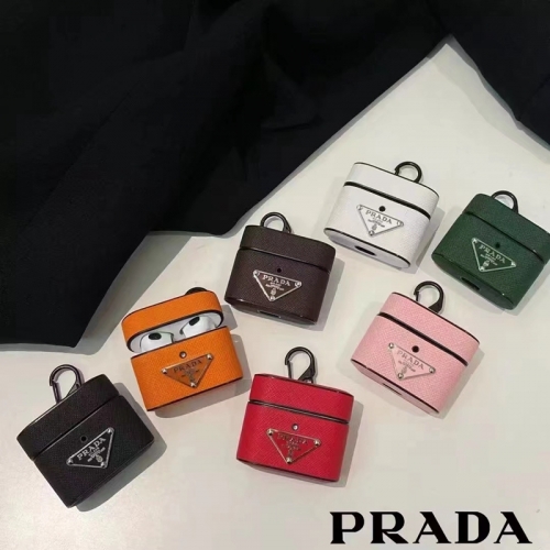 新作プラダ AirPods pro 2ケース 上品ブランド PRADA Air Podsproカバー お洒落  AirPods3/2/1イヤホーンケース 男女兼用エアーポッズプロケース フック付き 大人気