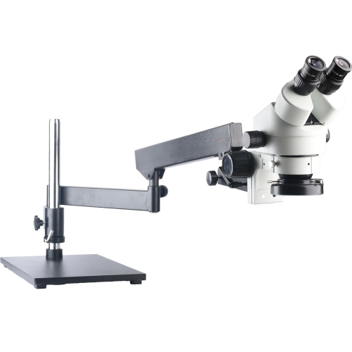 KOPPACE 3.5X-90X,双目立体显微镜,铰接式支架,包括0.5X和2.0X物镜,144 LED环形灯