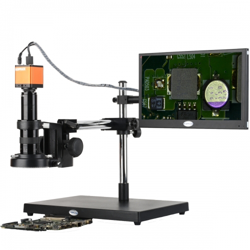 KOPPACE 17X-108X Microscope 16MP HDMI 13.3 inch Display Screen Industry Microscope Mobile Phone Repair Electron Microscope