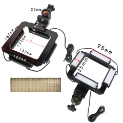 KOPPACE LED四边条形光源280 PCS LED光源灯珠显微镜32mm固定底座